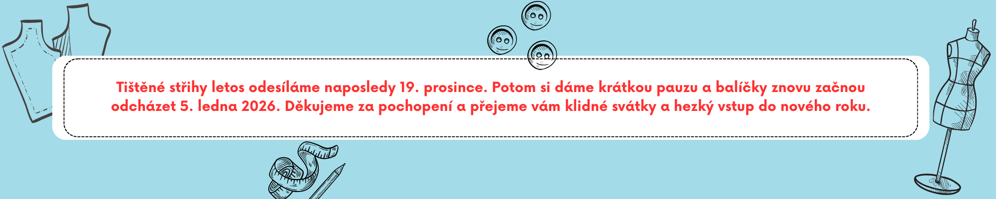 upozornění odesílání 